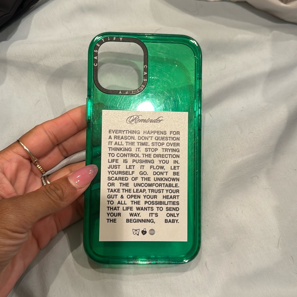 Top girl studio casetify case iPhone 12 Pro Max
